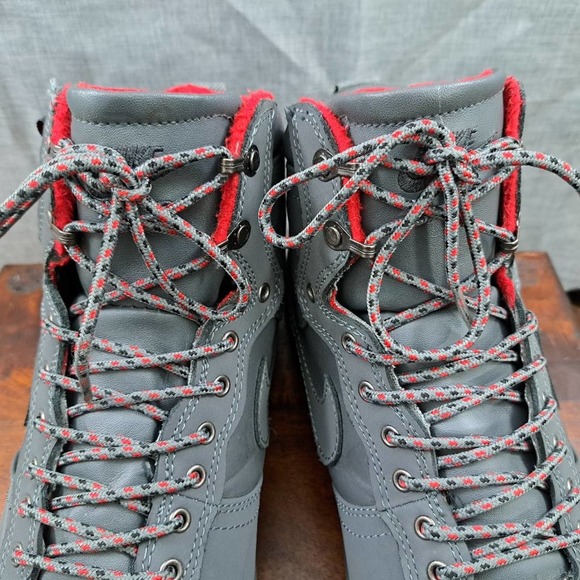 %Nike Air Force 1 High Military Boot Shoes Men\'s 11 Cool Gray 537889-001 / A 35 main image 8